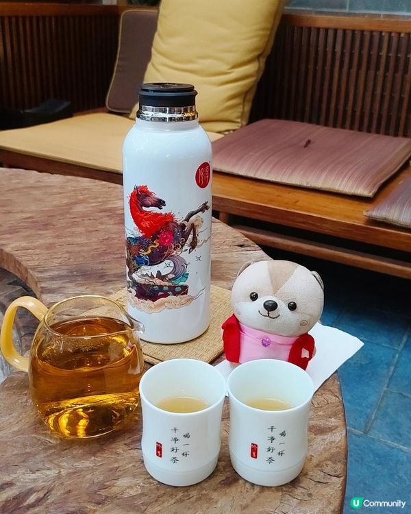 《中式庭園風圍爐煮茶》