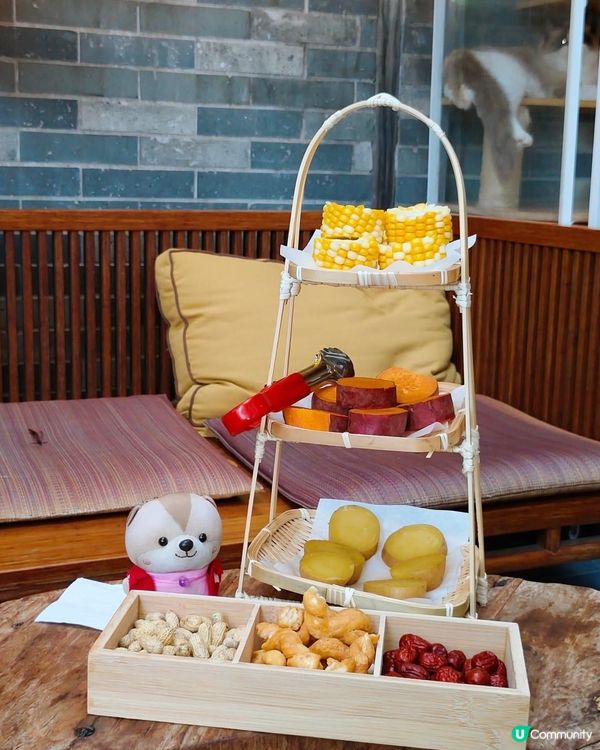 《中式庭園風圍爐煮茶》