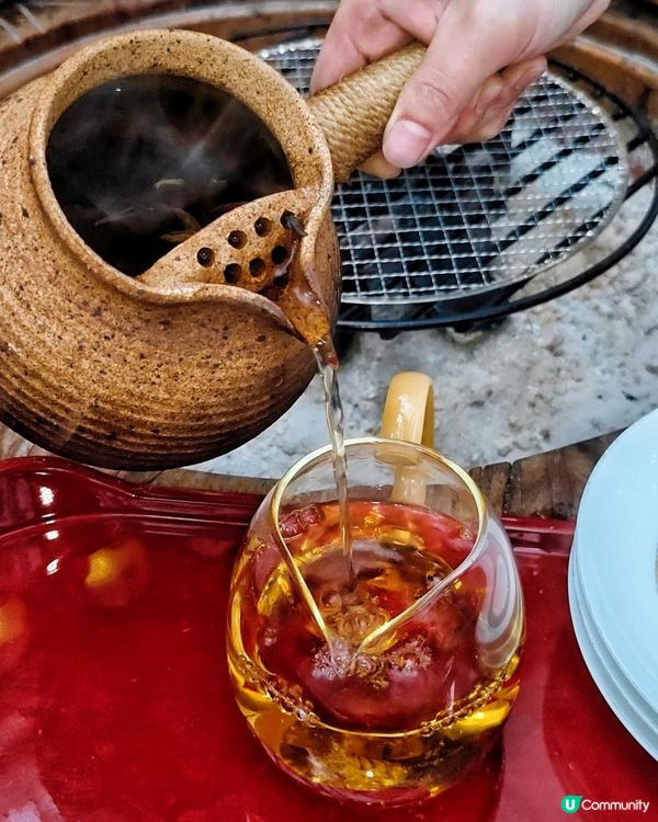 《中式庭園風圍爐煮茶》