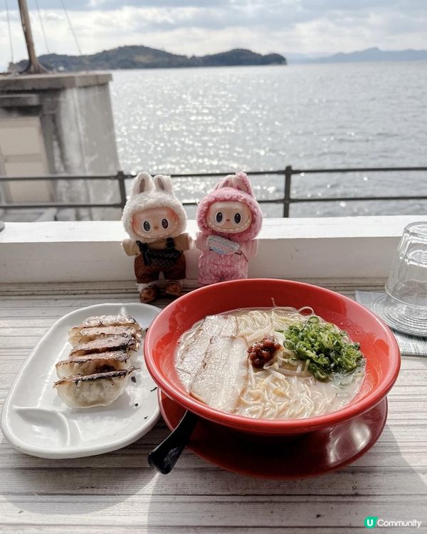 望住海景嘆拉麵🍜