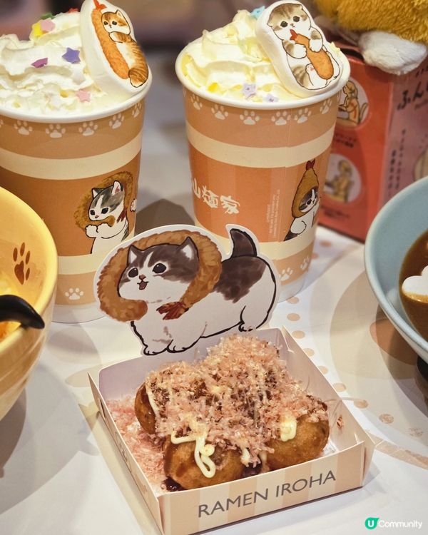 作為貓迷💛見到富山麵家最近聯乘mofusand推出了多款可愛...