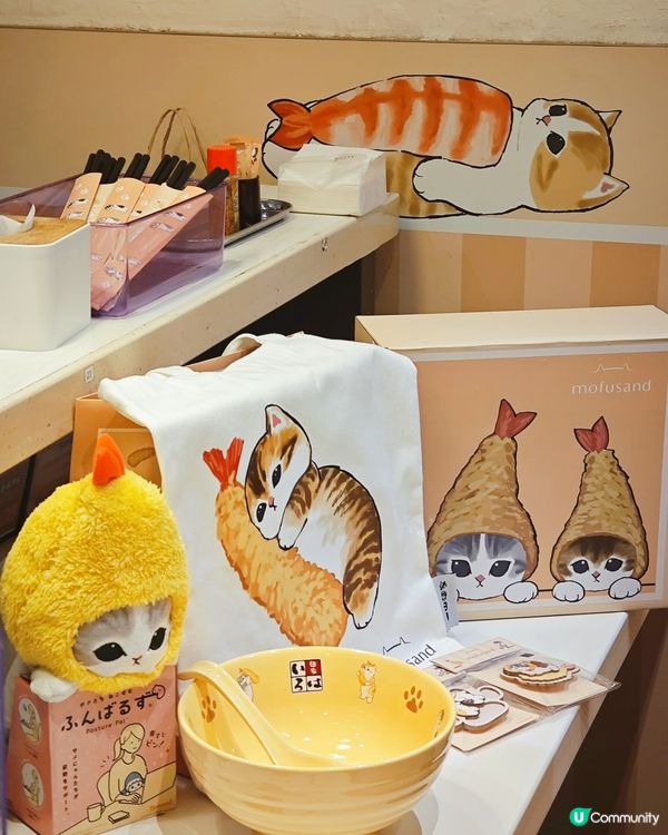 作為貓迷💛見到富山麵家最近聯乘mofusand推出了多款可愛...