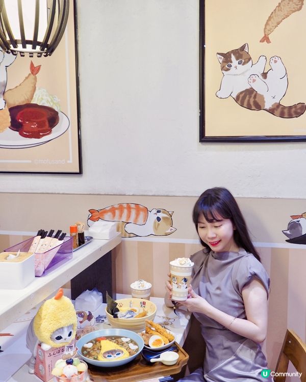 作為貓迷💛見到富山麵家最近聯乘mofusand推出了多款可愛...