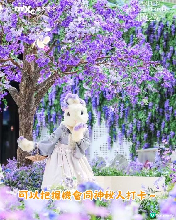 深圳萬象前海紫色歐陸庭院花海秘境💜5大打卡位‼️地鐵直達