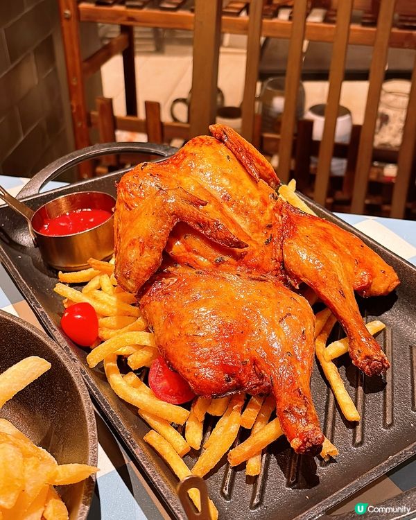 🎏大癲‼️$5有原隻丹麥式燒雞再加四杯啤酒😱