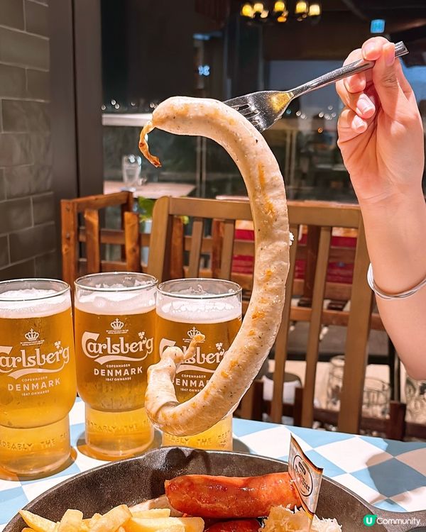 🎏大癲‼️$5有原隻丹麥式燒雞再加四杯啤酒😱