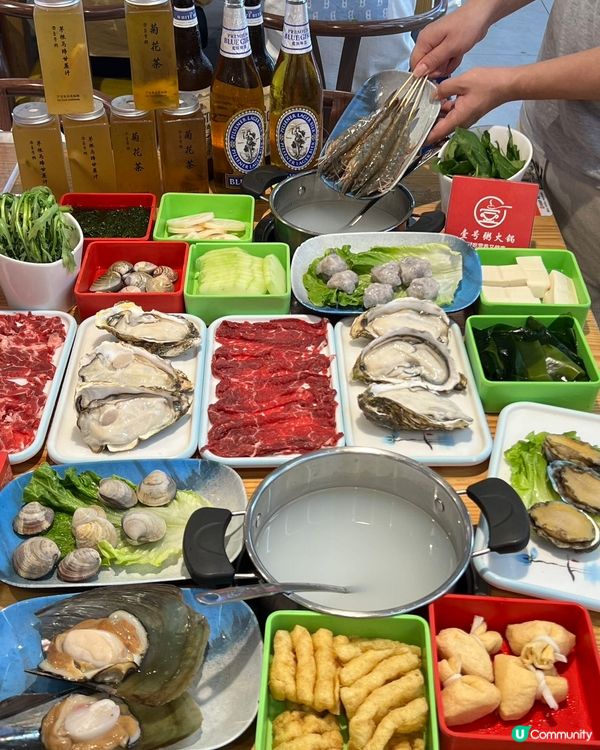 深圳海鮮煲仔粥🍲  百款食材任你揀！