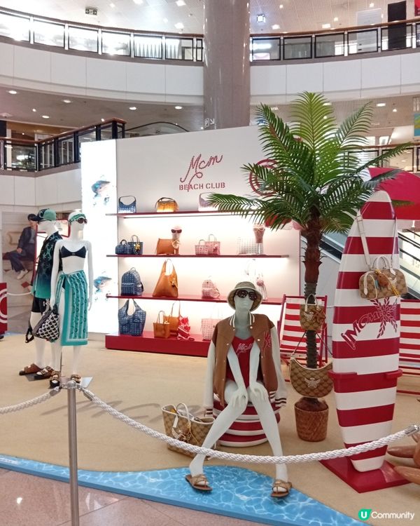 夏日海灘必備🏖️  MCM海港城期間限定店登場！