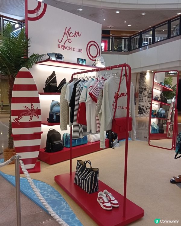 夏日海灘必備🏖️  MCM海港城期間限定店登場！