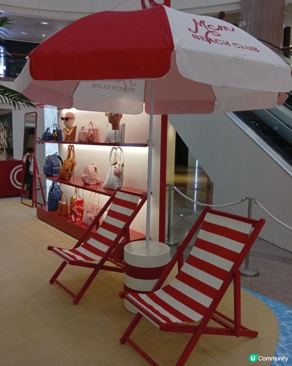 夏日海灘必備🏖️  MCM海港城期間限定店登場！