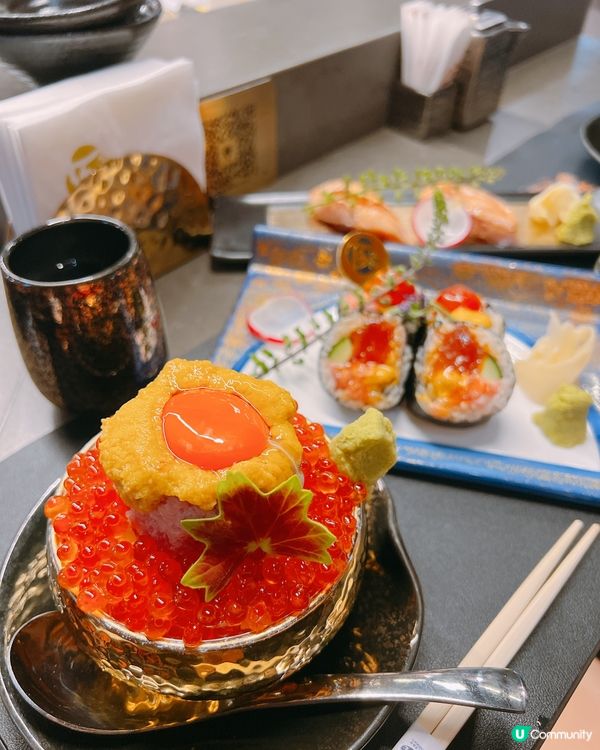 荔枝角必食爆丼！海膽拖羅三文魚子＋月見流心暴擊😍超級好食🤤