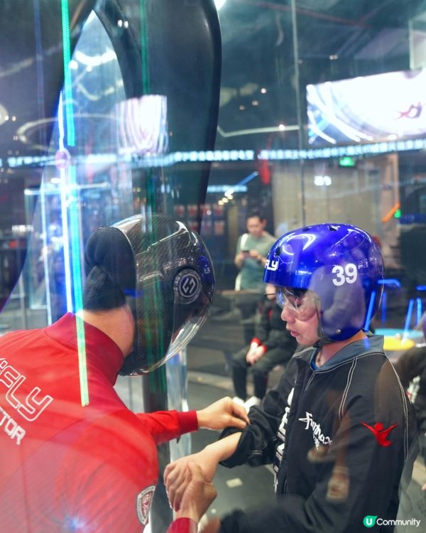 深圳室內跳傘，超刺激！🪂