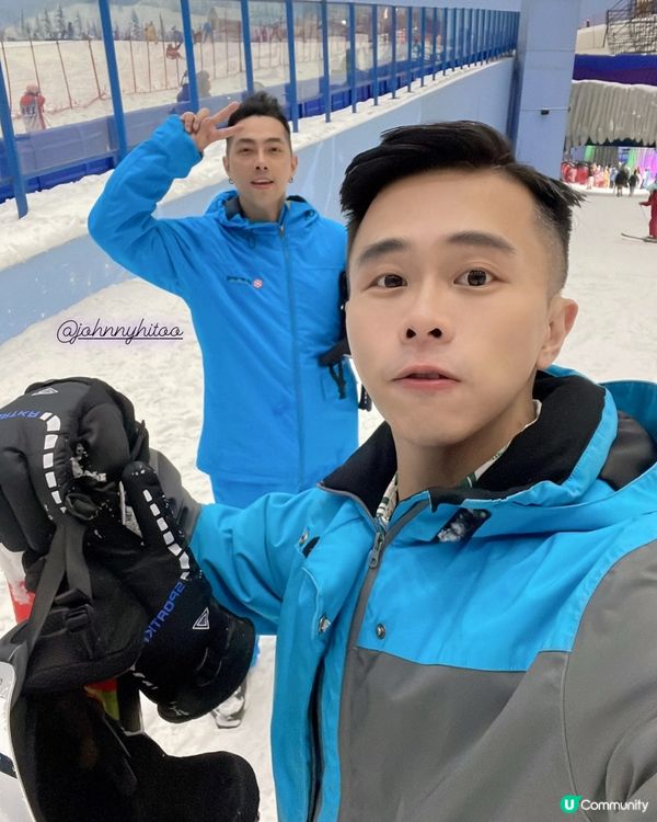 廣州玩雪❄️  融創滑雪場任你飛！