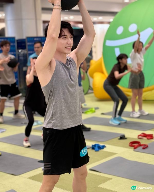 到青衣城參加HIIT Workshop,出一身汗💦