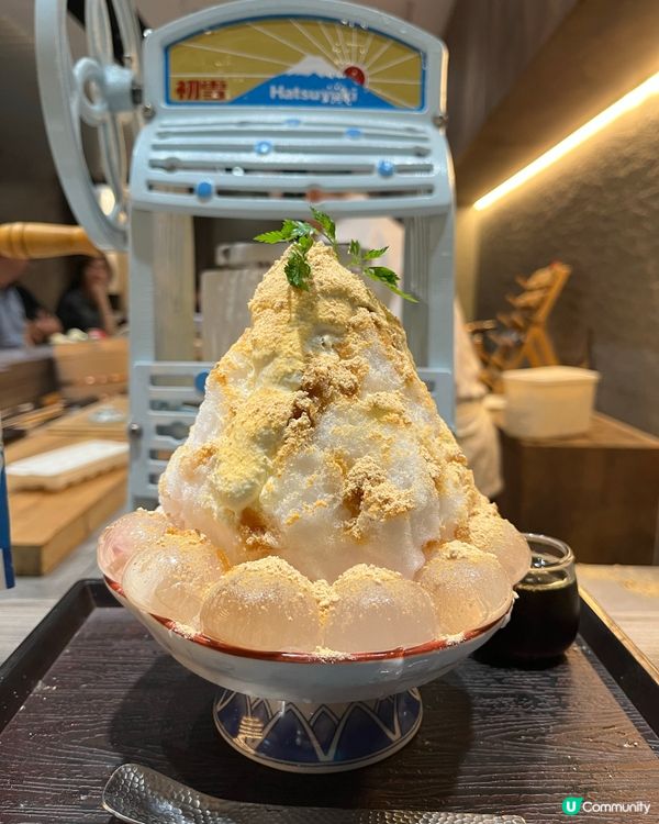 🍧 黑糖水信玄米餅刨冰，正到爆！🤤