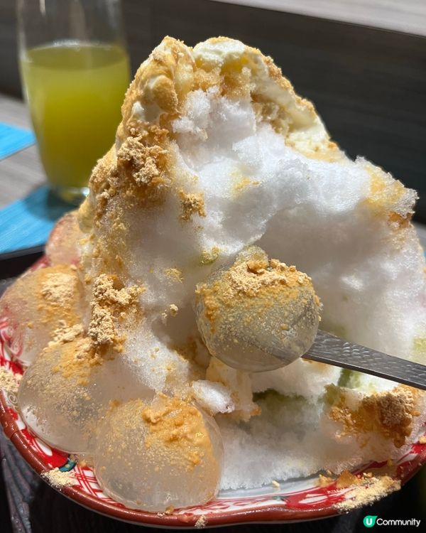 🍧 黑糖水信玄米餅刨冰，正到爆！🤤