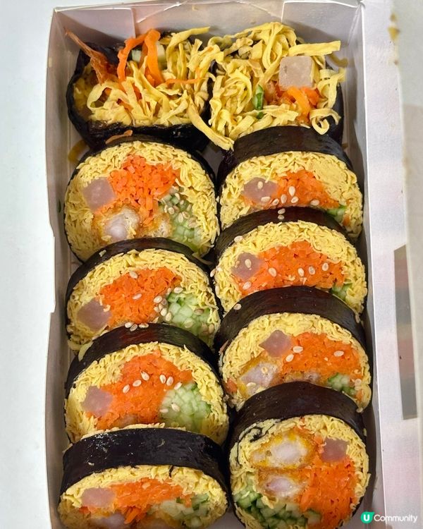 🇰🇷韓國超好食Keto低碳生酮炸蝦紫菜包飯‼️明洞新世界百貨‼️