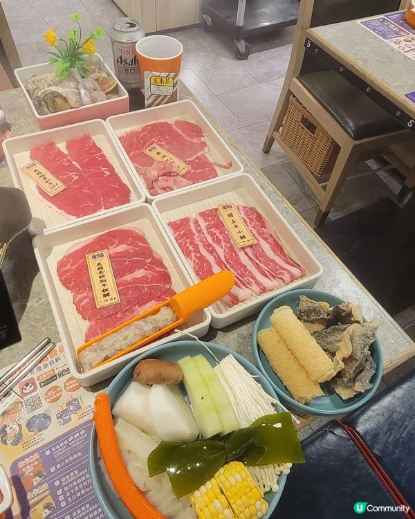 大頭蝦任食之《牛站(駅)麻辣火鍋放題》