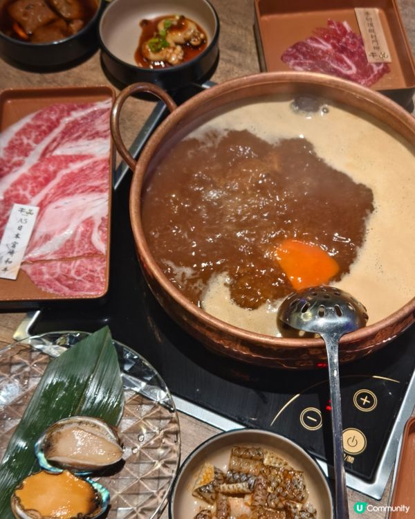 銅鑼灣新開台式火鍋店，任食日本宮崎A5和牛