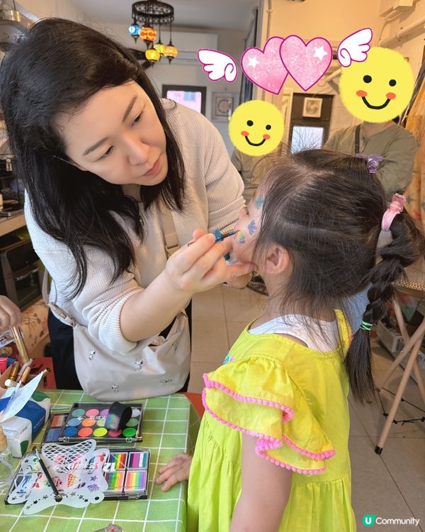 親子任畫body Painting $80/位❤️ 