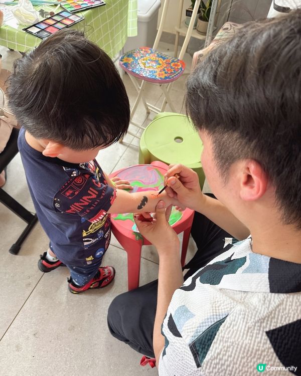 親子任畫body Painting $80/位❤️ 