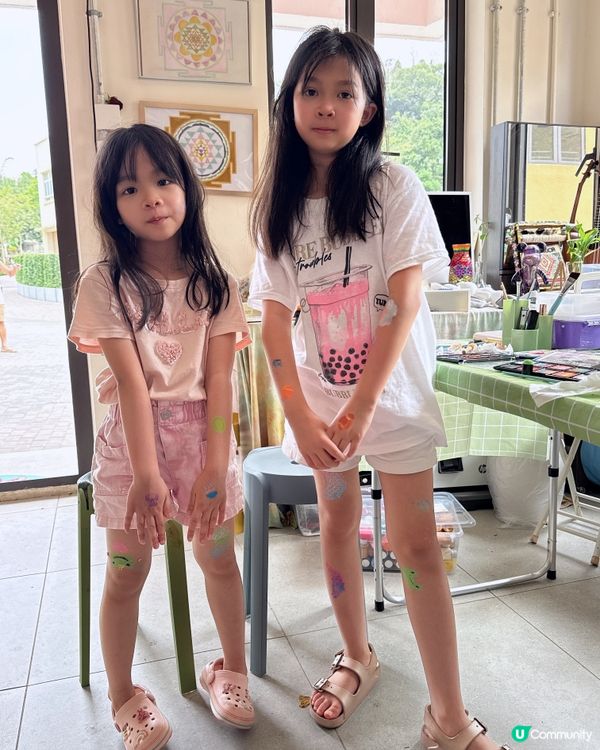 親子任畫body Painting $80/位❤️ 