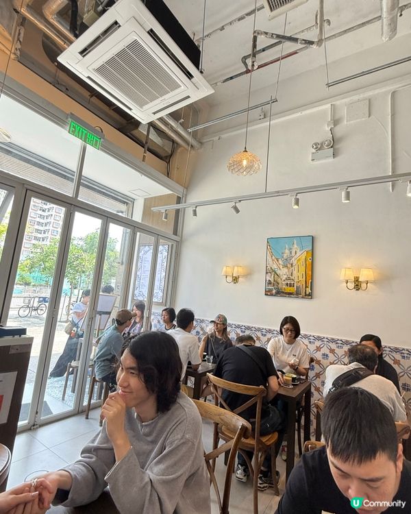 元朗葡萄牙風Cafe。焦糖芝士咖啡超吸睛