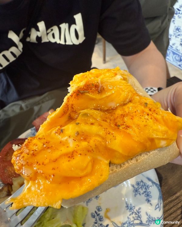 元朗葡萄牙風Cafe。焦糖芝士咖啡超吸睛