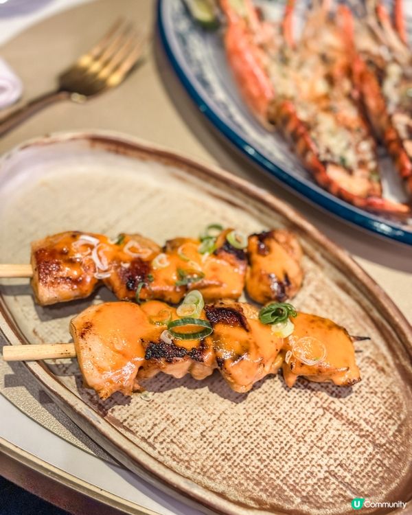 🏛️美利酒店𝘎𝘢𝘳𝘥𝘦𝘯 𝘓𝘰𝘶𝘯𝘨𝘦˚ ༘ 海鮮半自助晚餐🦞