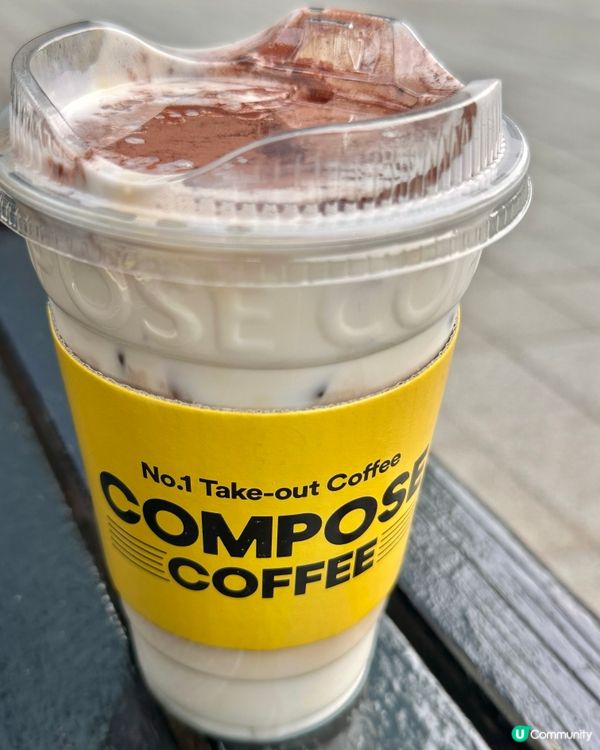 🇰🇷韓國連鎖咖啡Compose Coffee維也納咖啡拿鐵