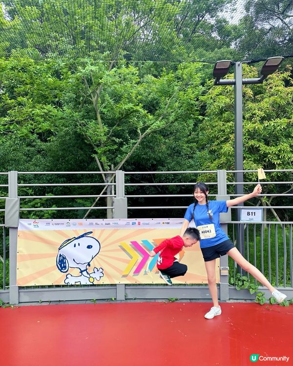 今日好開心帶埋表外甥嚟跑Snoopy Run 2025