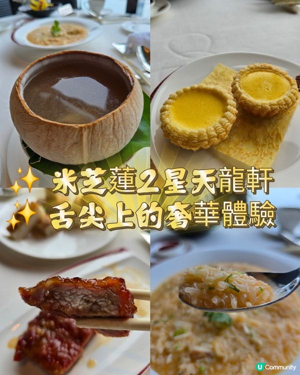 ✨ 米芝蓮二星天龍軒 🍴 舌尖上的奢華體驗！😍✨
