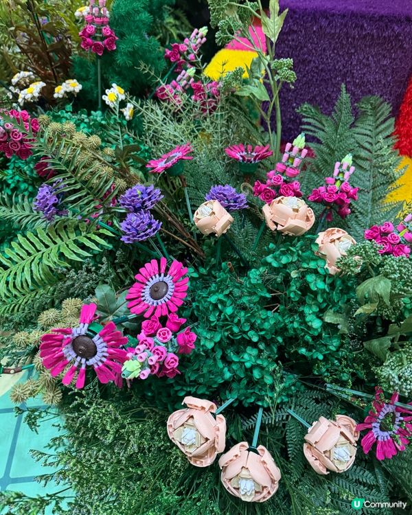 太古廣場🌹LEGO花園盛放！
