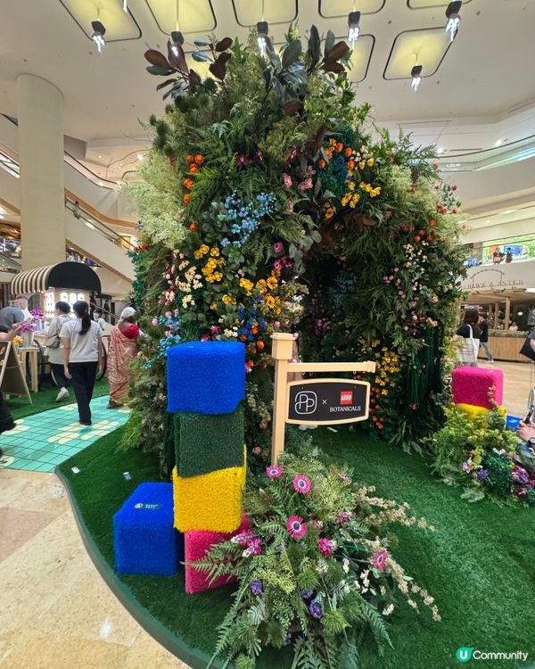 太古廣場🌹LEGO花園盛放！