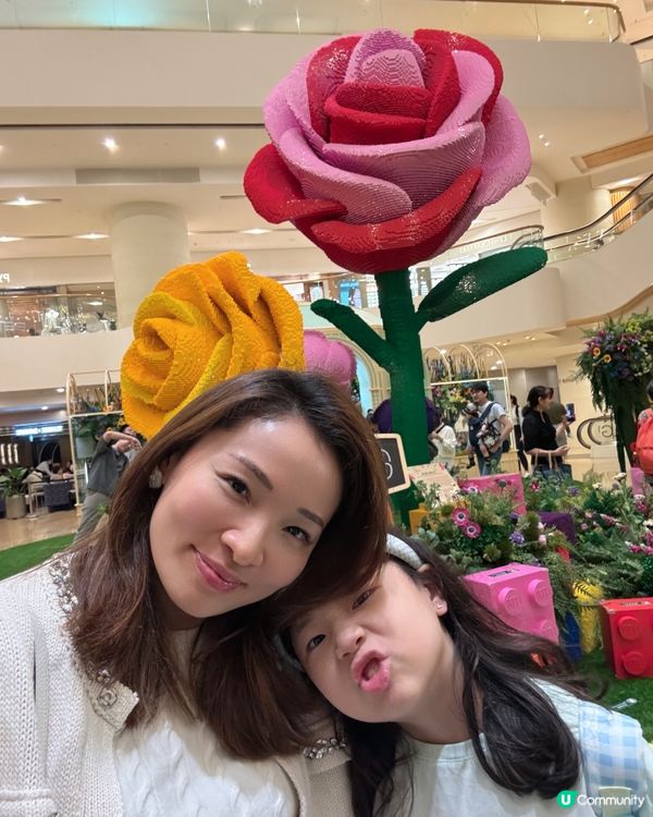 太古廣場🌹LEGO花園盛放！