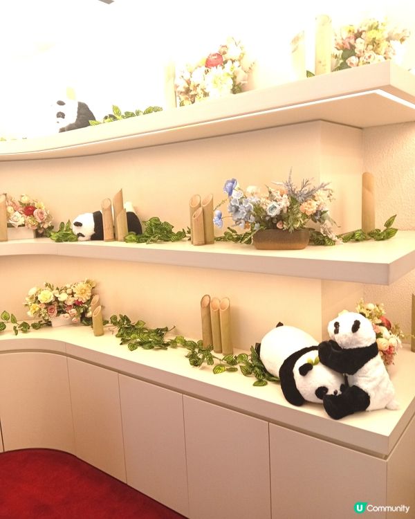 🐼😀呢度有個熊貓公仔corner