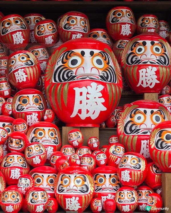 大阪勝尾寺🙏🏻  祈願勝利達摩