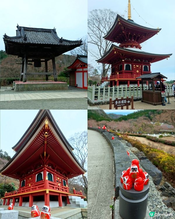 大阪勝尾寺🙏🏻  祈願勝利達摩