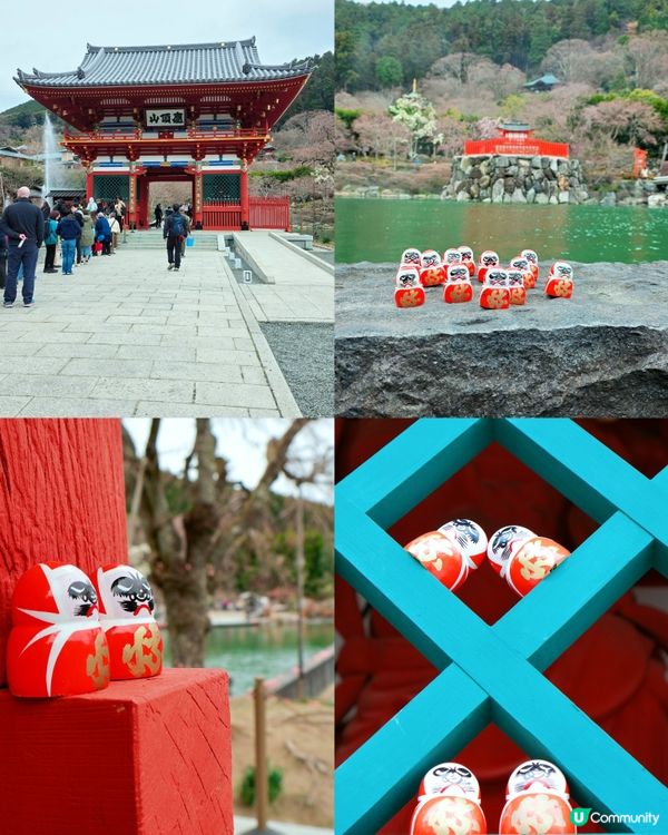 大阪勝尾寺🙏🏻  祈願勝利達摩