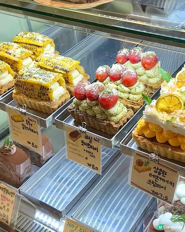 🇰🇷釜山都可以食到首爾超人氣粟米撻❤️