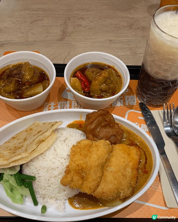 昨天我去咗大快活舉行既阿活咖喱神痺辣版試食會 好開心見到海兒...