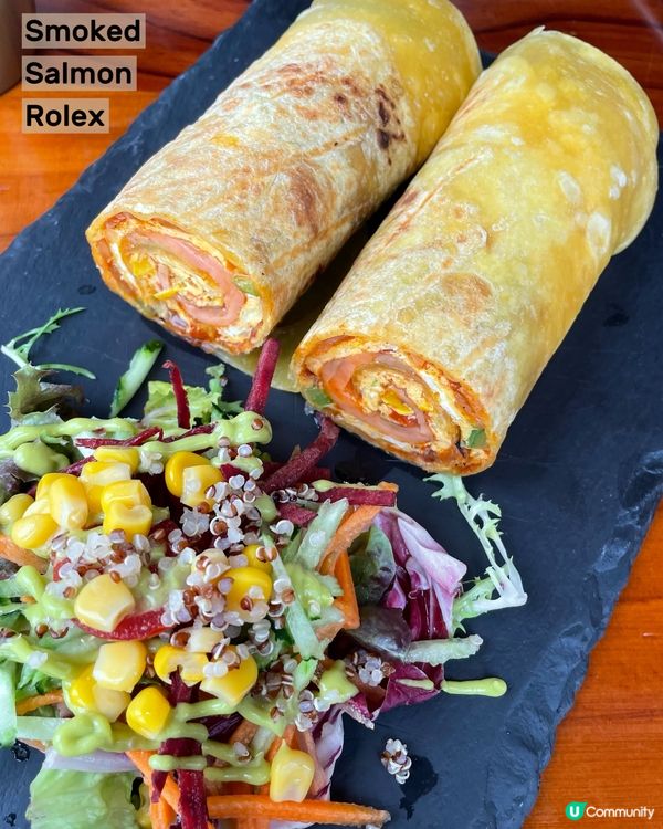 黃竹坑有望到海嘅15樓非洲菜Cafe✨🙀