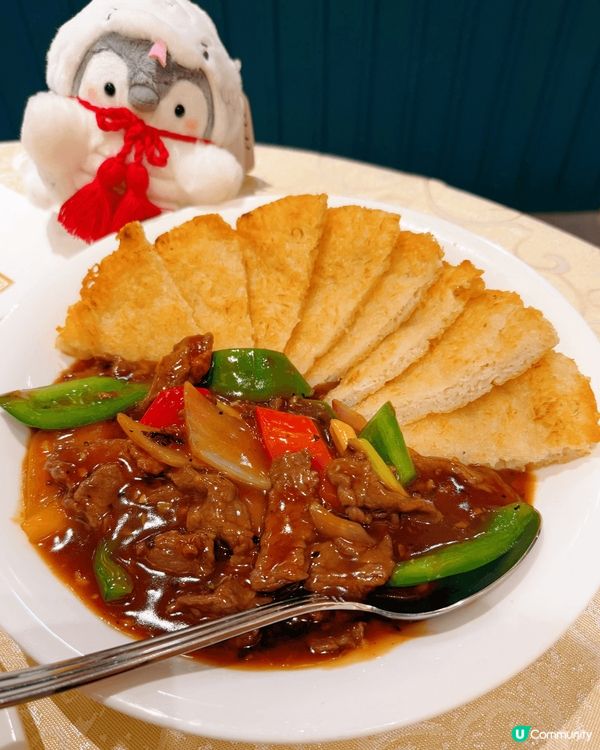 先來一道玻璃大蝦球😍 蝦球名副其實，大大粒晶瑩剔透😘 咬落爽...