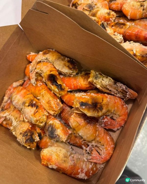 釣蝦體驗，鹽燒大蝦好好食🦐