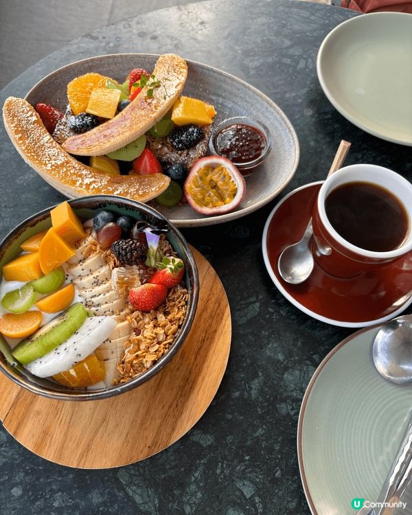 泰國清邁酒店brunch，色香味美！水果滿滿，健康滿足！