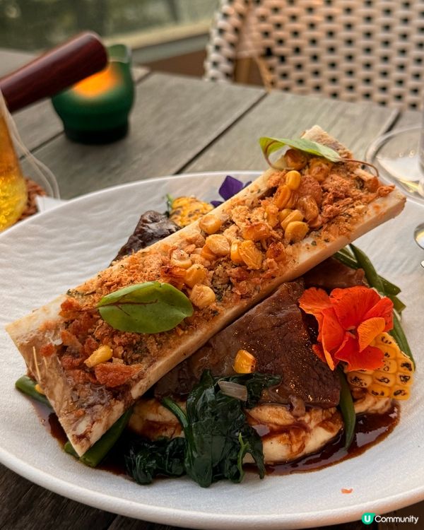 🇭🇰這家海景餐廳的漂亮飯已經next level了⋯