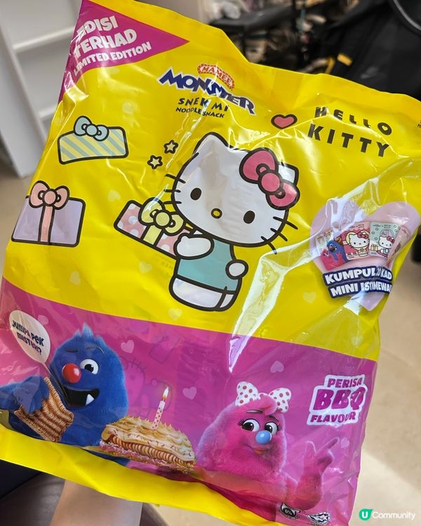 Hello Kitty x Mamee Monster 媽咪麵