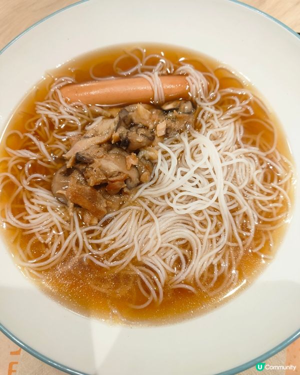 大快活新下午茶餐，香菇雞絲脆皮腸湯米粉！🍄‍🟫🍗🍜
