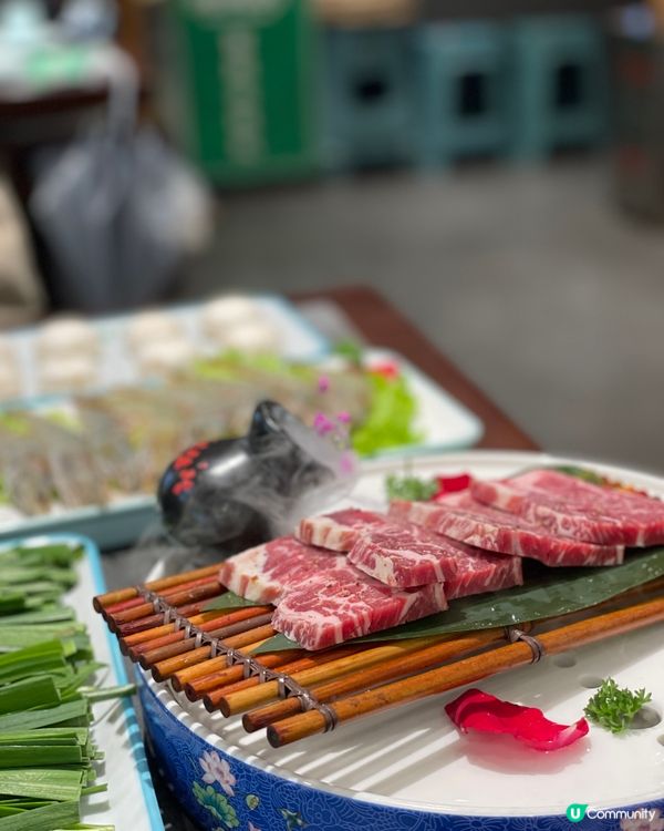 北京炭火烤肉🔥  地道風味，打卡必備！