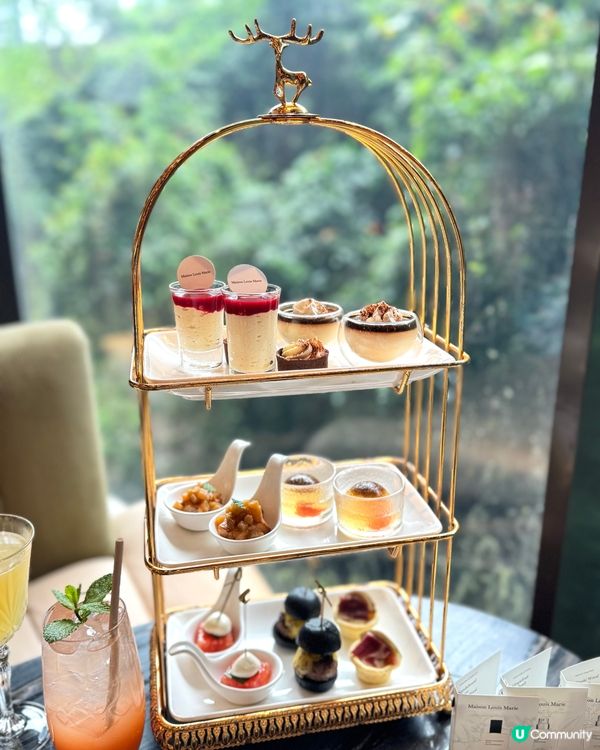 🌸金鐘隱世靚景餐廳下午茶  
🌸期間限定花漾時光，打卡必備！